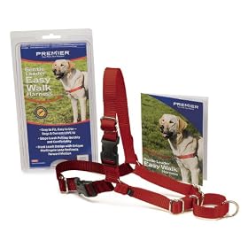 PREMIER Easy Walk Dog Harness LARGE RED