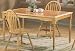 Natural Finish Terracotta Tile Top Dining Table