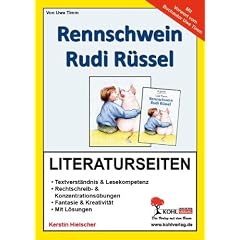 Rennschwein Rudi R�ssel / Literaturseiten: Literaturseiten mit L�sungen