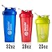 BlenderBottle Classic Loop Top Shaker Bottle, 28-Ounce, Clear/Green