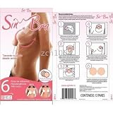 Adhesive Uplifting Bra Pushup Strapless. Breast Lift - 3 Pairs Free Cover Pads