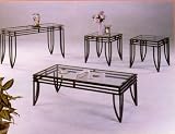 BEAUTIFUL NEW 3-PC MATRIX COCKTAIL SET / COFFEE TABLE