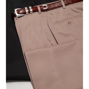 David Leadbetter's Plain Front Performance Golf Pants