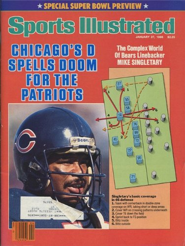 Mike Singletary 1986 Sports Illustrated