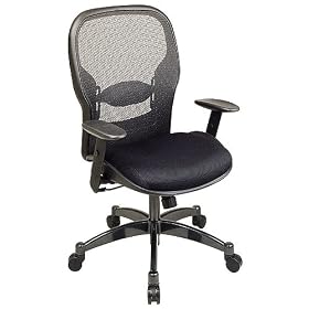 Matrex Back Managers Chair (Black Gunmetal) (46.25 H x 27.25 W x 25.75 D) by Office Star