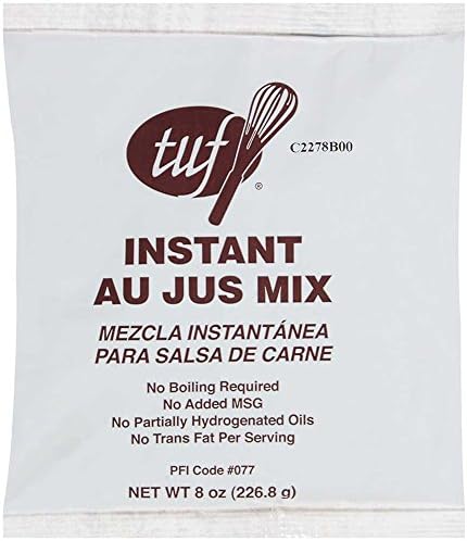 Total Ultimate Foods Au Jus Gravy Mix, 8-Ounce Units (Pack of 12)