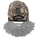 Beard Head Duck Dynasty Camouflage Short Beard Beanie, Grey, One Size