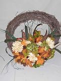 Nana's Attic Silk Autumn Wreath 04