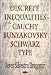 Book Discrete Inequalities Of The Cauchy-bunyakovsky-schwarz Type