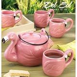 FLAMINGO 5PC SHAPE TEA SET GB