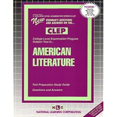 CLEP American Literature (College Level Exam. Ser. : Clep-3)