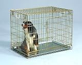 Pet Product 203SD Dog Crate - Gold Side Door - Medium