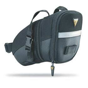 Topeak Aero Wedge Pack with Velcro (Medium) by Topeak