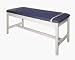 Galaxy vinyl 2" high-density foam Wooden frame and legs 21" paper attachment and cutter guide Tilt back 31" H x 72" L 27" or 30" widths available See below for examples of colors available.
