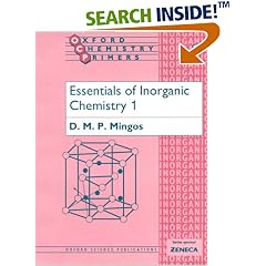 Essentials of Inorganic Chemistry 1 (Oxford Chemistry Primers, No 28)