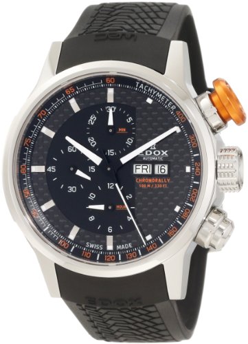 Edox Men's 01110 3 NIN WRC Automatic Chronorally Watch