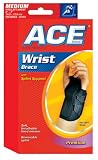 ACE Wrist Brace with Splint Support, Left, Medium