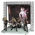 Metallica Action Figures on Stage with Lights and Sound