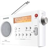 Sangean PR-D7 AM/FM Digital Rechargeable Portable Radio