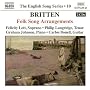 Britten: Folk Song Arrangements