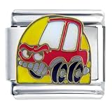 Angry Auto Italian Charms Bracelet Link
