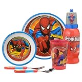 Zak Designs Spiderman 6-piece Dinnerware Set