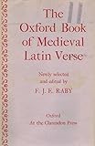 The Oxford book of medieval Latin verse