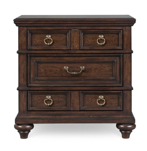 Magnussen Bellingham B1819-01 Wood 3-Drawer Nightstand