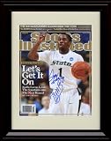 Framed Tom Izzo Sports Illustrated Autograph Print - Michigan State