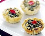 Spinach & Artichoke Tarts