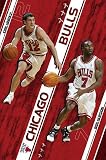 CHICAGO BULLS POSTER GORDON HINRICH 1 VS 2 NEW NBA 3767xxx