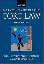 Markesinis and Deakin's Tort Law