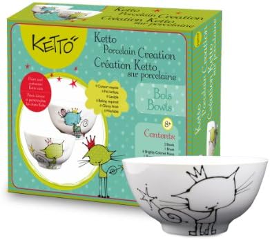Bojeux Ketto Porcelain Creation Bowls - Cat
