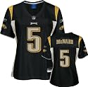 Donovan McNabb Black Reebok Alloy Fashion Philadelphia Eagles Women's Jersey
