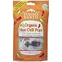 YummyEarth Organic Lollipops, Hot Chili Pops (15 Count), 3-Ounce Pouches (Pack of 6)