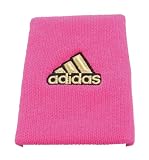 (アディダス)adidas BBリストバンド3ストライプ ブルーム×ホワイト P66841 KF696