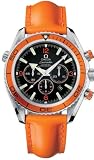 New Omega Seamaster Planet Ocean Chronograph Mens XL Watch 2918.50.83