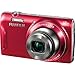 FinePix T550 16MP Compact Digital Camera with 12x Optical Zoom-Red