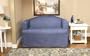 Blue Jeans T-Cushion Sofa Slipcover - Denim