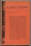 A New Folder. Americans: Poems and Drawings