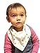Baby Bandana Drool Bibs - Absorbent Cotton for Boys & Girls - Unisex Gift 5 Pack