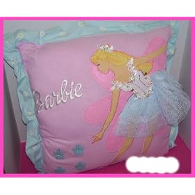 Barbie Doll Ballerina 16 Inch Square Decor Pillow by Barbie