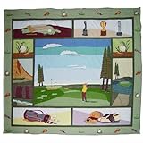 Patch Magic King Gone Fishing Duvet Cover, 108-Inch by 98-Inch