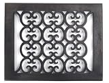 Hamilton Decorative HVT-1214NB Natural Bronze Scroll 12 X 14 Bronze Floor Scroll Vent