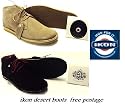ikon NOMAD real suede retro mod desert boots