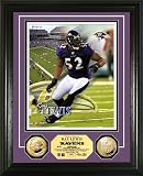 NFL Baltimore Ravens Ray Lewis 24KT Gold Coin Photo Mint
