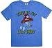 Junk Food Smurfs Lazy Blue T-shirt Tee