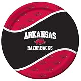 Creative Converting Arkansas Razorbacks Dinner Paper Plates (8 Count)