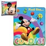 Northwest Company Micro Raschel Pillow and Throw Blanket Gift Set, Mickey Mouse 