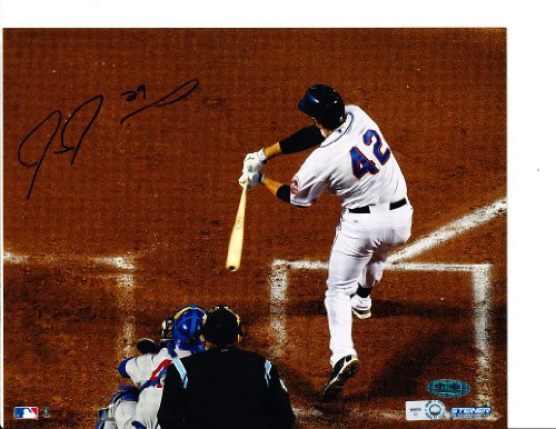 New York Mets Ike Davis Autographed 8x10 Photo STEINER